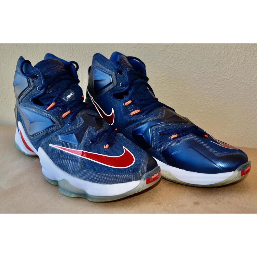 Size 11.5 - Nike LeBron 13 USA - 807219-461 Mens